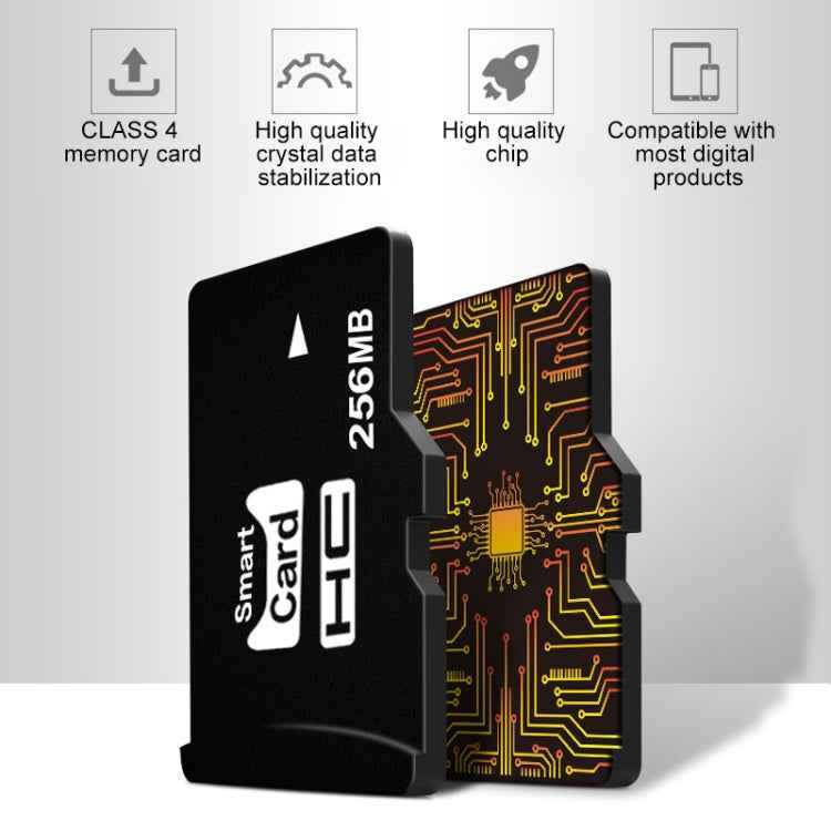eekoo 256MB CLASS 4 TF(Micro SD) Memory Card, 256MB