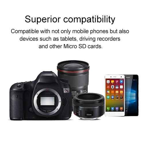 16GB High Speed Class10 Black TF(Micro SD) Memory Card