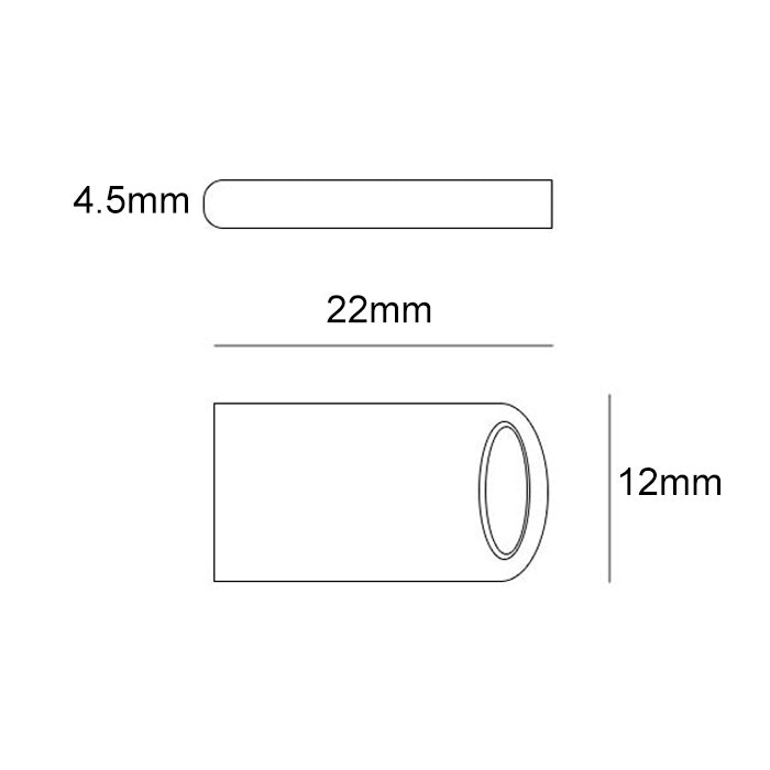 Zsuit 32GB USB 3.0 Mini Metal Ring Shape USB Flash Disk