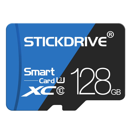 Tarjeta de memoria TF (Micro SD) STICKDRIVE de 128 GB, U3, azul y negra, de alta velocidad, 128 GB