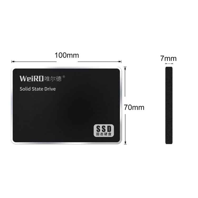 WEIRD S500 240GB 2.5 inch SATA3.0 Solid State Drive for Laptop, Desktop