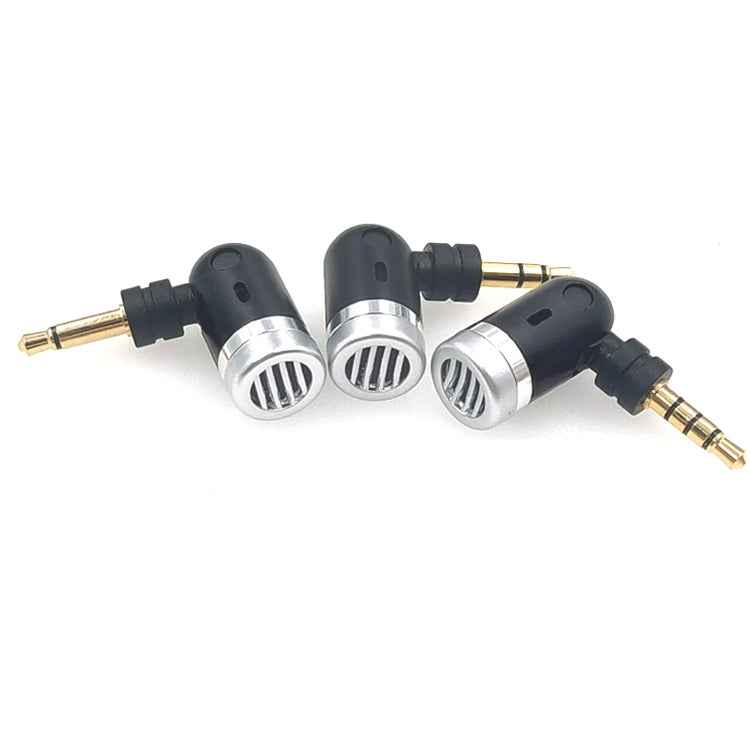 MK-5 Stereo 3.5mm Gold Plated Plug Live Mobile Phone Tablet Laptop Mini Bend Microphone