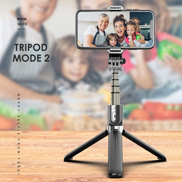 L03 Aluminum Alloy Foldable Bluetooth Tripod Selfie Stick