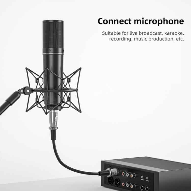 5m 3-Pin XLR Male to XLR Female Microphone Cable