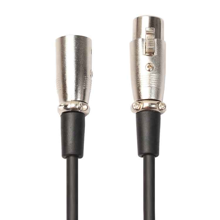 1m 3-Pin XLR Male to XLR Female Microphone Cable, Length: 1m