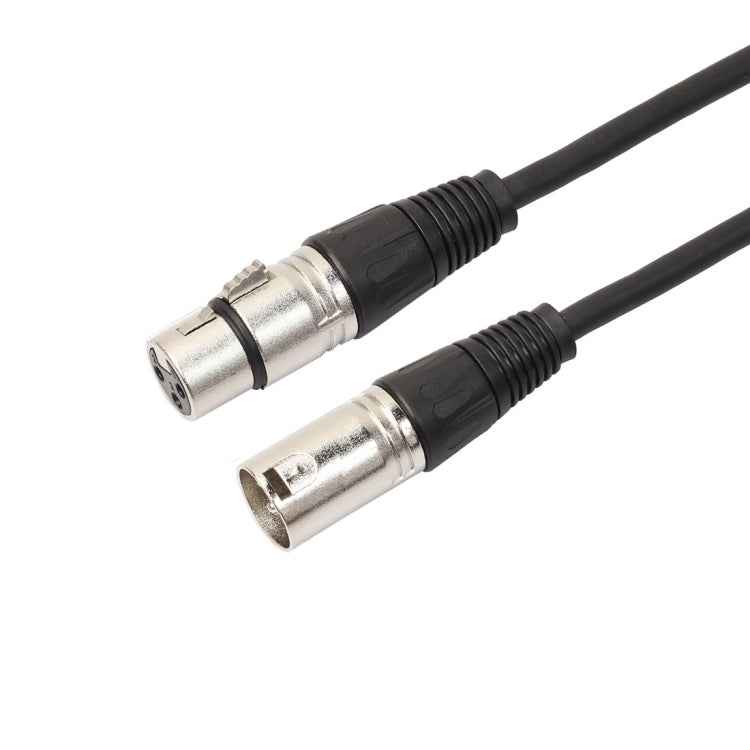 1m 3-Pin XLR Male to XLR Female Microphone Cable, Length: 1m