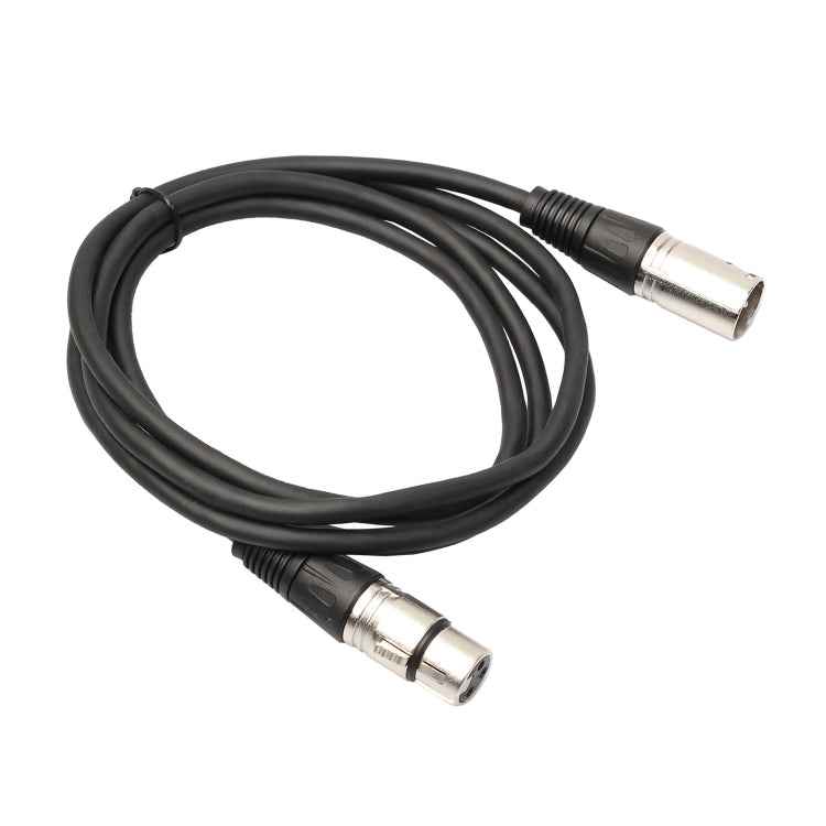 1m 3-Pin XLR Male to XLR Female Microphone Cable, Length: 1m