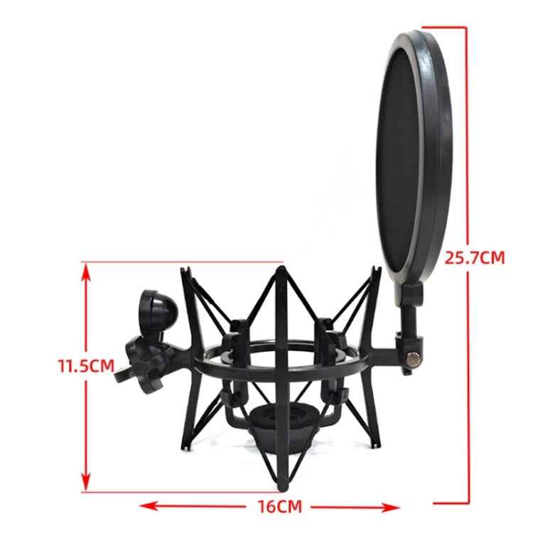 SH-100 Live Microphone ABS Shockproof Bracket