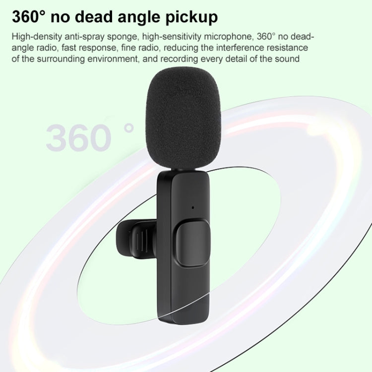 Type-C / USB-C Interface Mini Wireless Lavalier Microphone