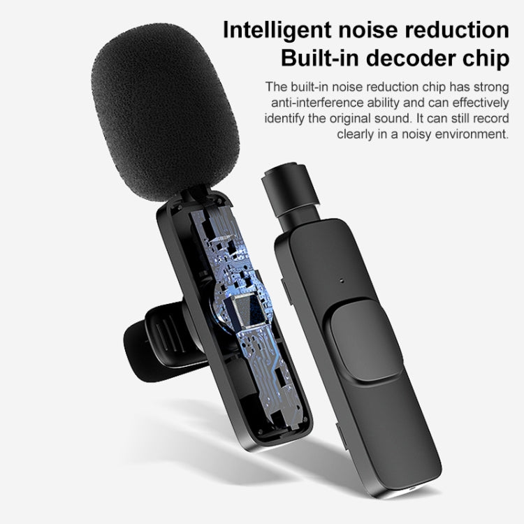 LT07 8 Pin Interface Mini Wireless Lavalier Microphone