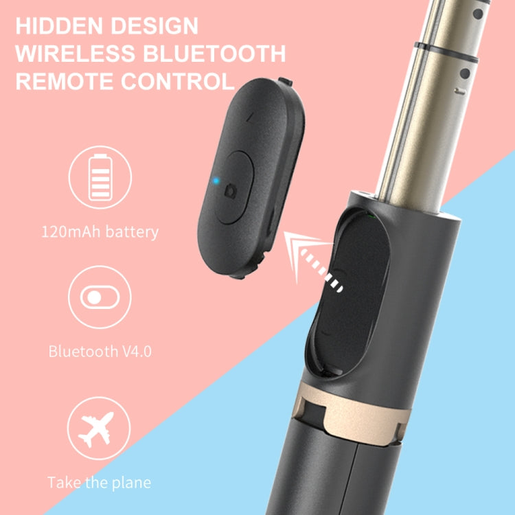 Q03 Bluetooth Remote Control Tripod Selfie Stick Phone Holder, Q03 (Black), Q03 (White)