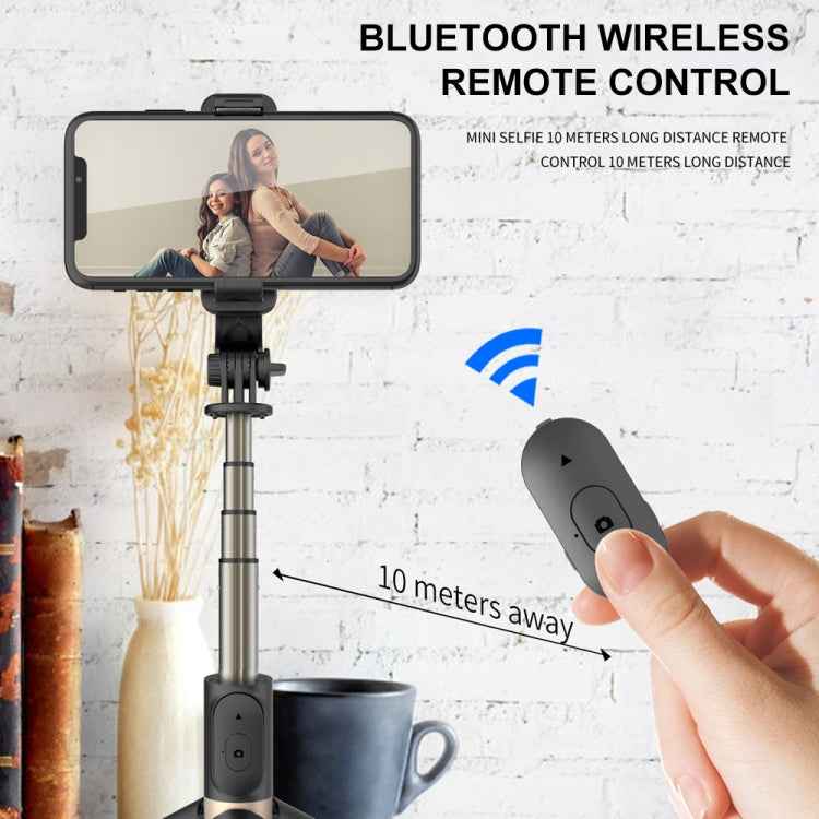 Q03 Bluetooth Remote Control Tripod Selfie Stick Phone Holder, Q03 (White)