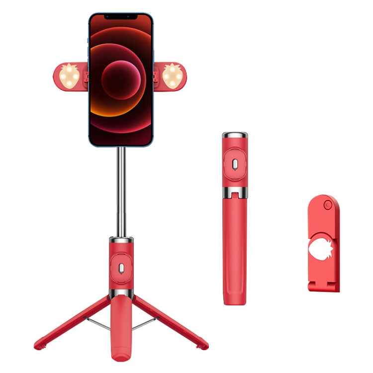 Bluetooth Remote Control Dual Fill Light Tripod Selfie Stick