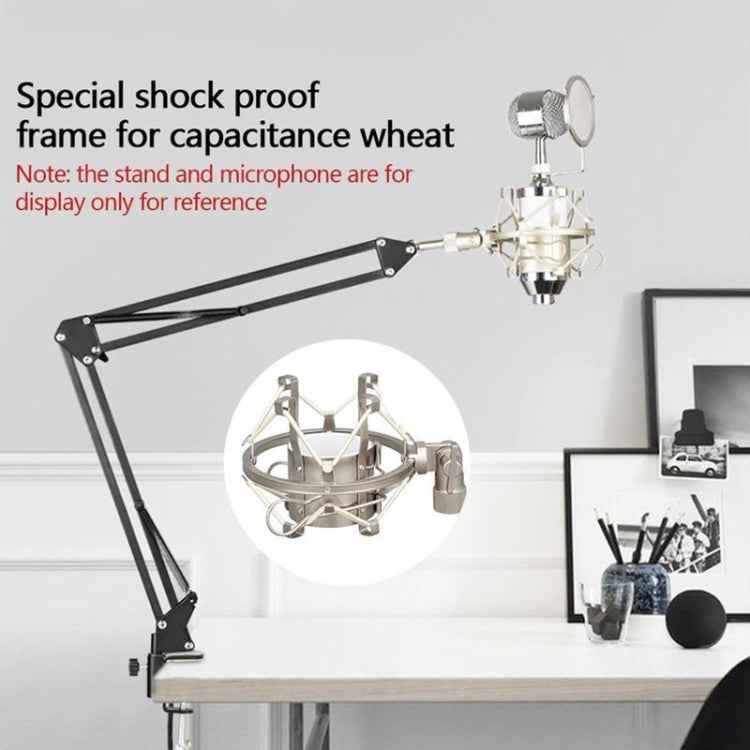 5 PCS Condenser Microphone 46mm Plastic Shockproof Mount Holder