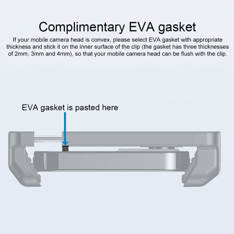 APEXEL F001 Multifunctional Handheld Stabilizer Rig Mount Lens Phone Clip