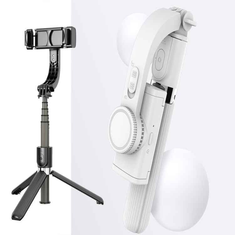 L08 Adjustable Gimbal Stabilize Bluetooth Self-timer Pole Tripod Selfie Stick