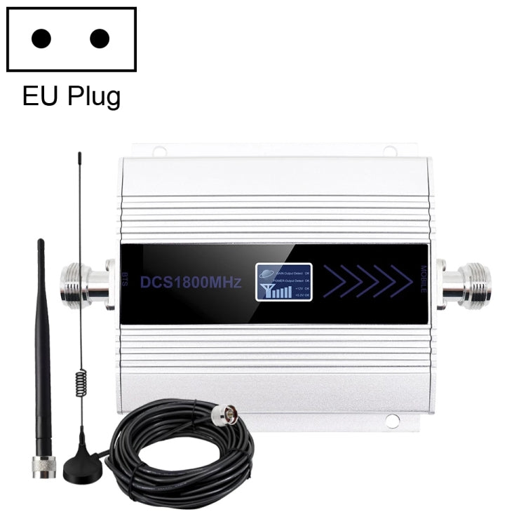 DCS-LTE 4G Phone Signal Repeater Booster, US Plug(Silver), MCP2368JAU, MCP2368JEU, MCP2368SAU, MCP2368SEU, MCP2368SUK, MCP2368SUS, MCP2368JUK, MCP2368JUS