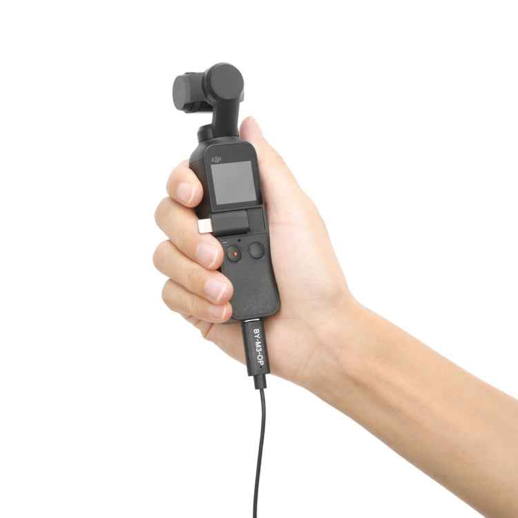 BOYA BY-M3-OP For DJI OSMO Pocket Clip-on Digital Lavalier Microphone