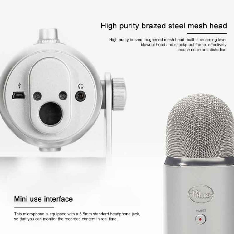 Logitech Blue Yeti USB Condenser Microphone