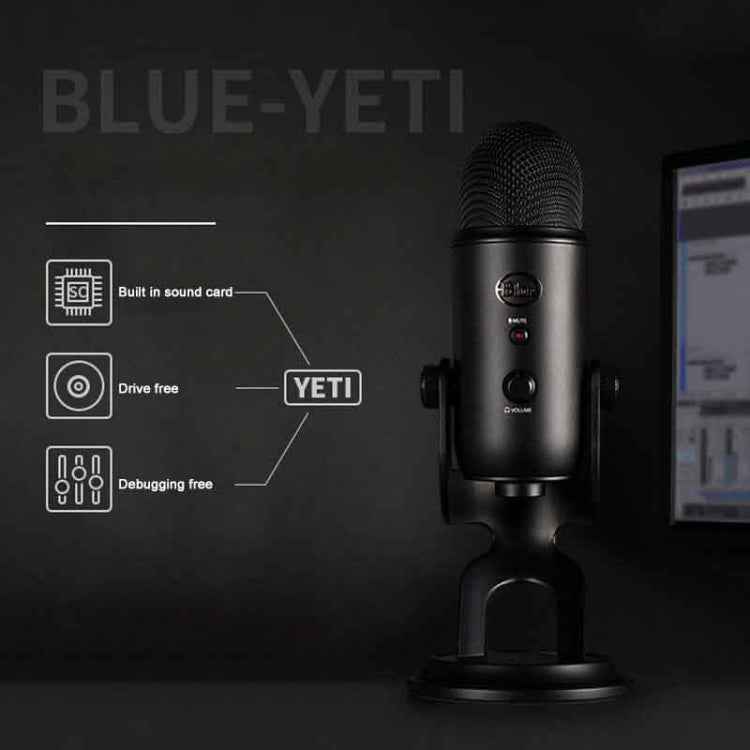 Logitech Blue Yeti USB Condenser Microphone