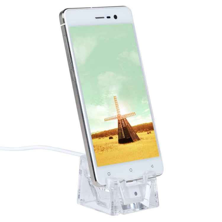 Mult-Port Security HUB + Mobile Phone Anti-theft Alarm Display Stand with Remote Control for Mobile Phones with Micro-USB Port