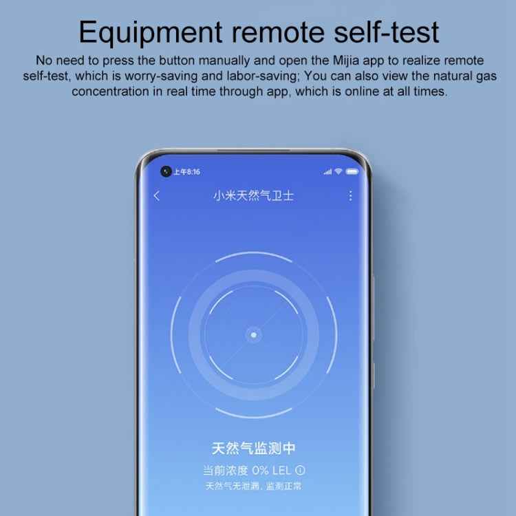 Original Xiaomi Smart Home Gas Alarm Sensor Detector, US Plug