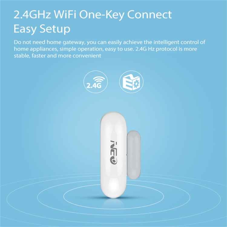 NEO NAS-DS01W Wireless WiFi Realtime LED Door Sensor & Window Sensor