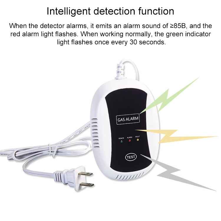 PA-209R Wireless Gas Detection Alarm, AC 100-240V