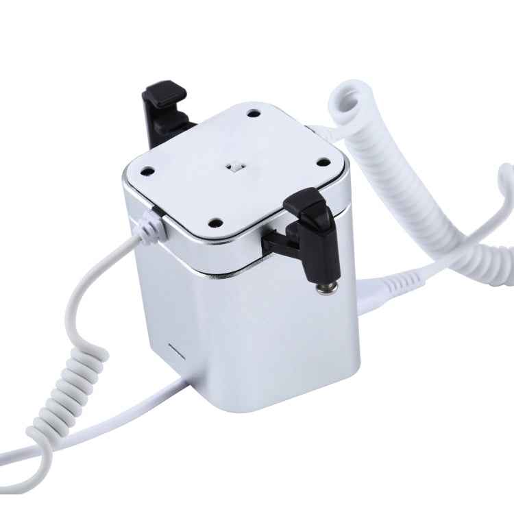 Aluminum Shell Square-column Anti-theft Alarm Stand Security System Burglar Alarm / Anti-theft Alarm Display Holder for Samsung / Huawei / Xiaomi / OPPO / vivo / LG with Micro-USB Port