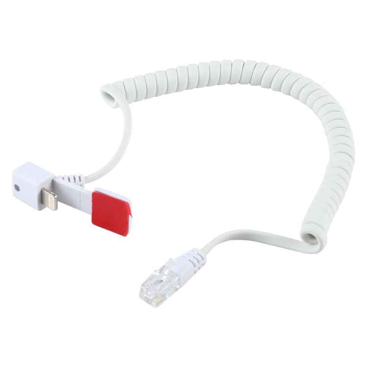 Mobile Phone Anti-theft Alarm Display Stand with Remote Control for iPhone & iPod with 8-Pin Port