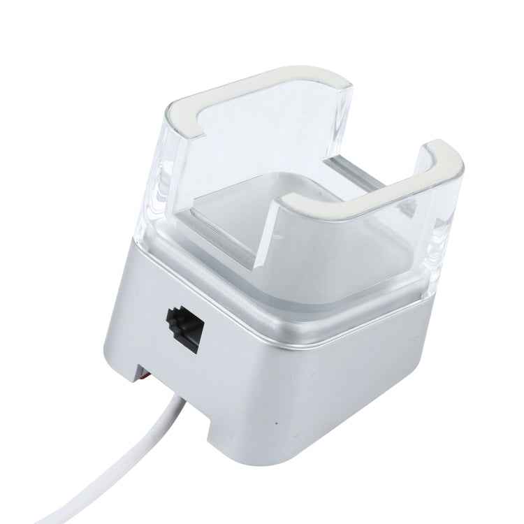 Mobile Phone Anti-theft Alarm Display Stand with Remote Control for iPhone & iPod with 8-Pin Port