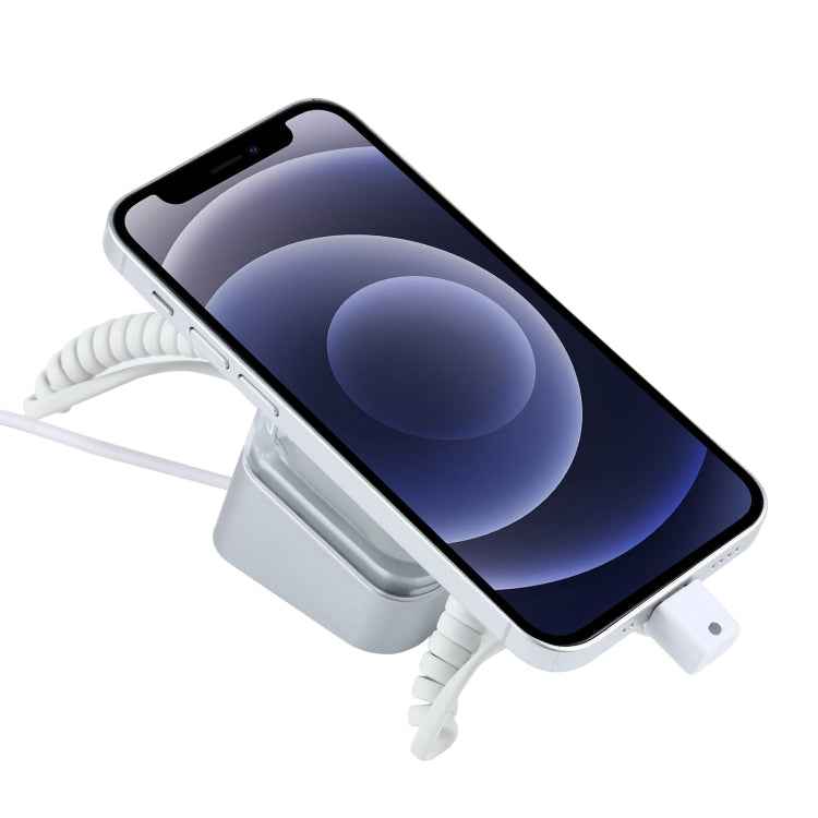 Mobile Phone Anti-theft Alarm Display Stand with Remote Control for iPhone & iPod with 8-Pin Port