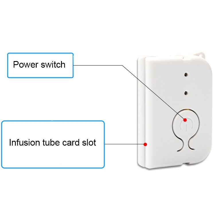 Infusion Reminder Alarm Sensor Monitor Hospital Security Nurse Patients Injection Safety Care Tool