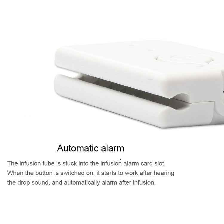 Infusion Reminder Alarm Sensor Monitor Hospital Security Nurse Patients Injection Safety Care Tool