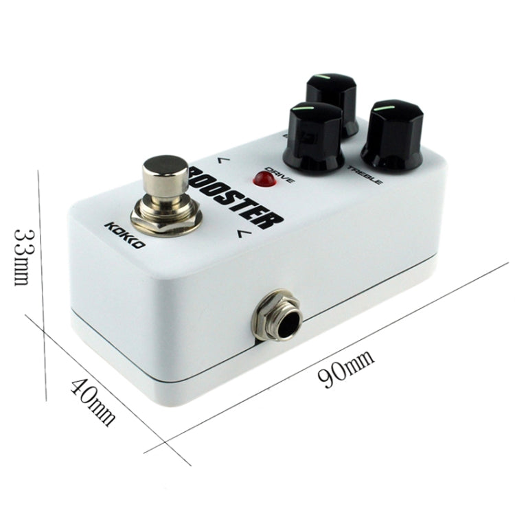 KOKKO FBS2 2-Band EQ Booster Mini Guitar Effect Pedal, FBS2