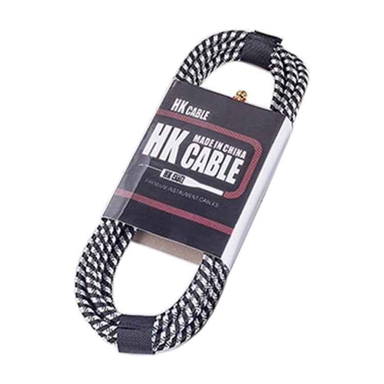 Wooden Guitar Bass Connection Cable Noise Reduction Audio Cable, Cable Length: 3m, Random Color Delivery