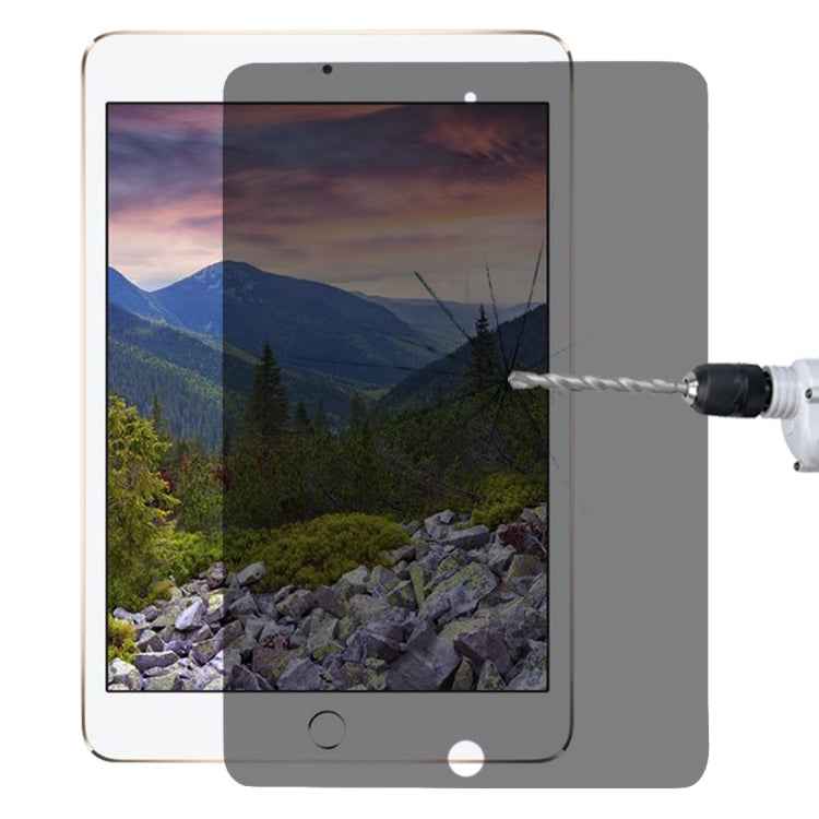 0.33mm 9H 2.5D Privacy Anti-glare Explosion-proof Tempered Glass Film for iPad mini 3 / 2 / 1