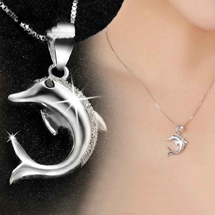 Dolphin Pendant Necklace Jewelry Items For Women