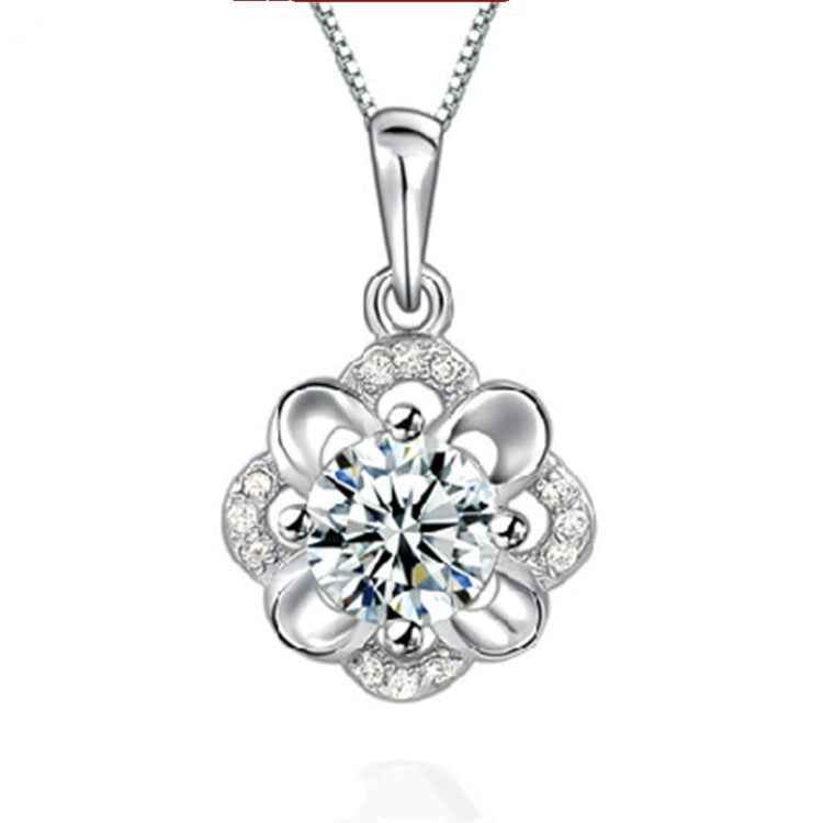 Immortal Flower Pendant Necklace