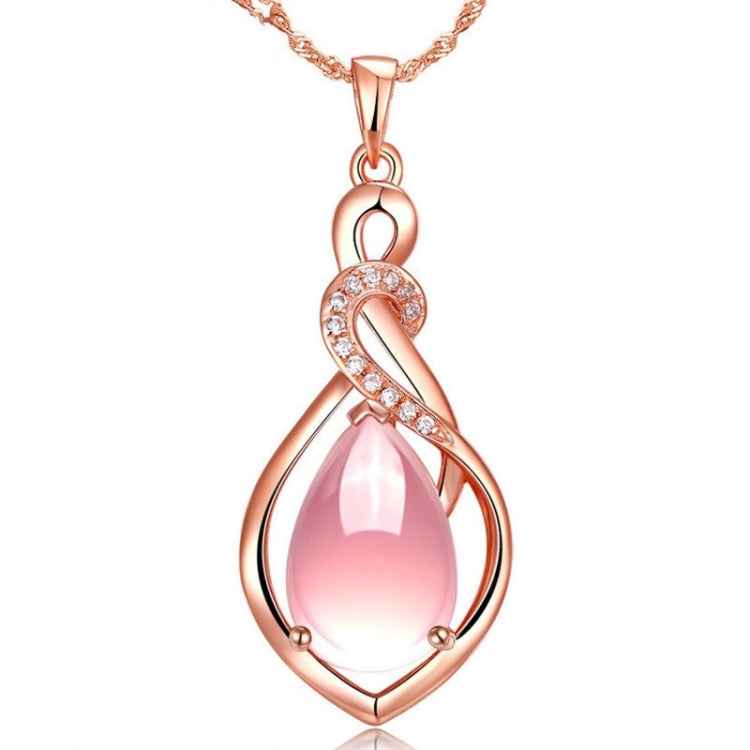 Pink Crystal Pendant