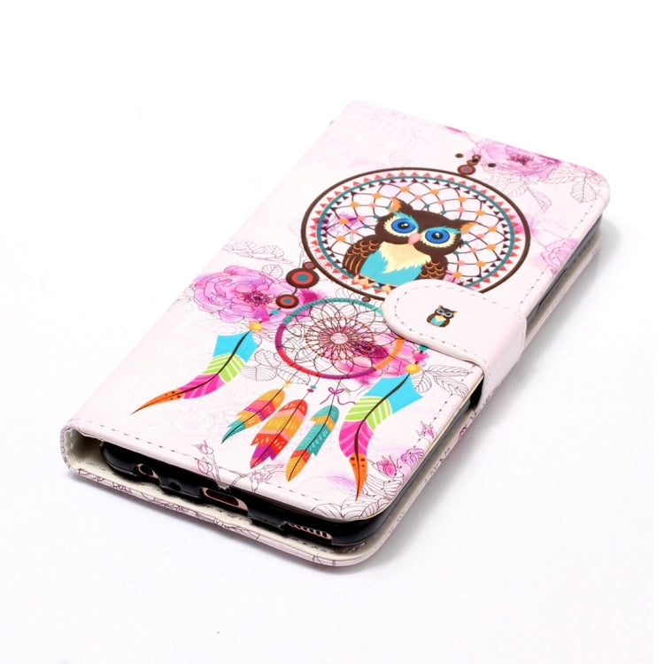 For Huawei P10 Gloss Oil Embossed Flower Elephant Pattern Horizontal Flip Leather Case with Holder & Card Slots & Wallet & Photo Frame
