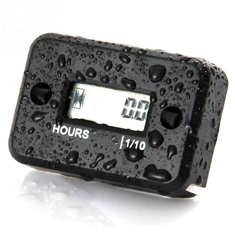 B708BK Waterproof Timer Digital Alarm Clock for Motorcycle ATV