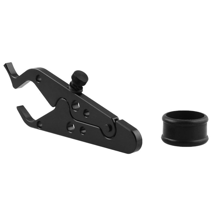 MB-OT312-BK Universal Motorcycle Modified Aluminum Throttle Control Clip Auxiliary Handle Fixed Clip Set, MB-OT312-BK