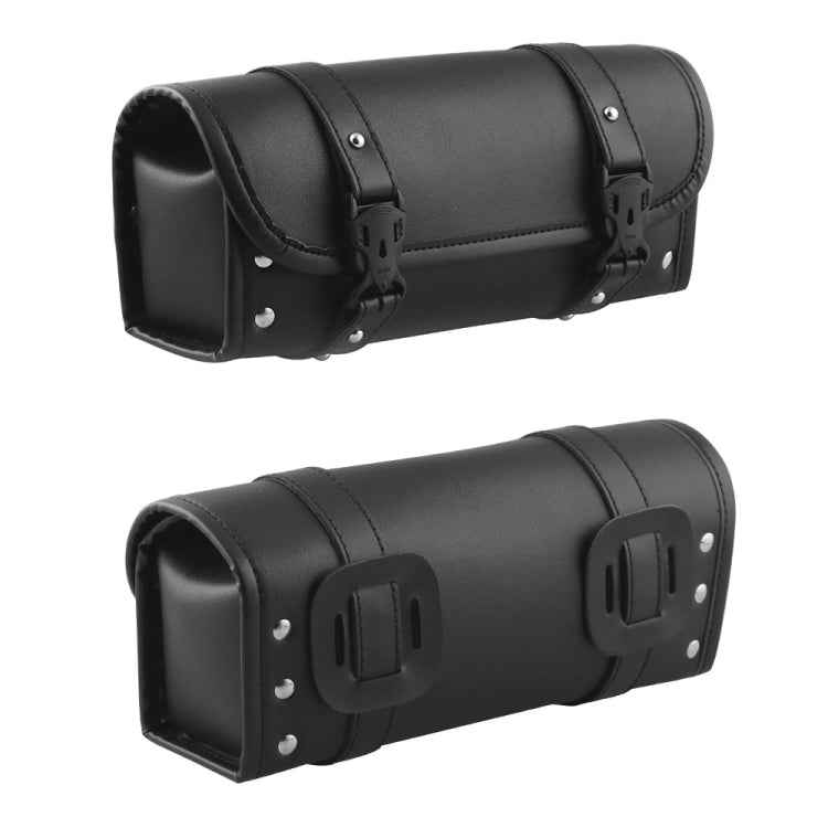MB-OT012-BK Motorcycle Modification Accessories Universal PU Leather Waterproof Tool Bag, Size: 30.5 x 12 x 9cm