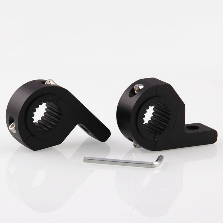 MB-EA076-1 Motorcycle Modification Accessories 20-30mm Universal Guardrail Spotlight Fixed Clip Bracket