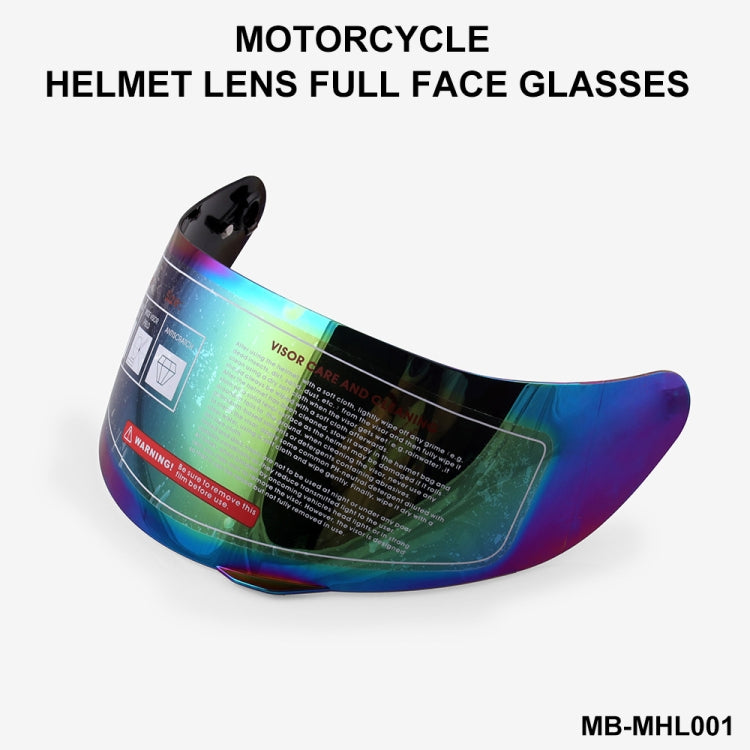 MB-MHL001 Motorcycle Helmet Shield Glasses Helmet Lens Full Face Visor Helmet Visor for AGV K3-SV K5