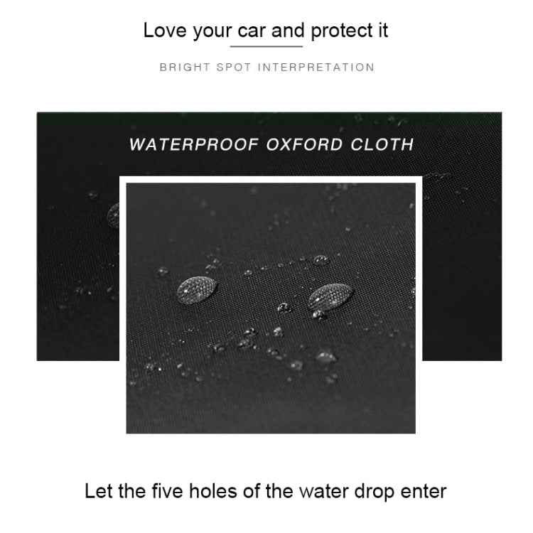 210D Oxford Cloth Motorcycle Electric Car Rainproof Dust-proof Cover, Size: XXXL