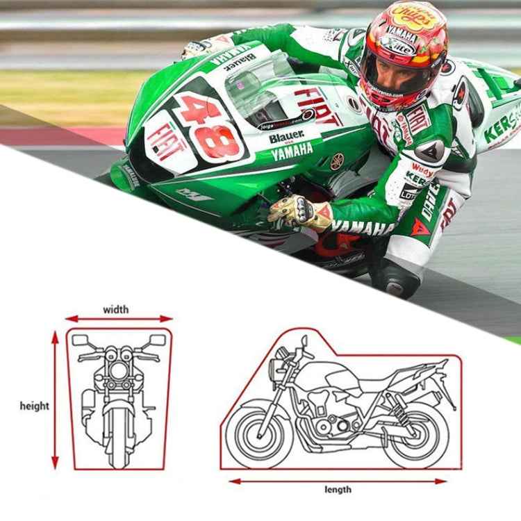 210D Oxford Cloth Motorcycle Electric Car Rainproof Dust-proof Cover, Size: XXXL