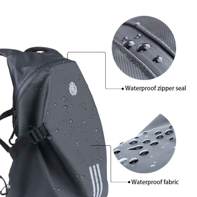 Motorcycle Rainproof Shoulders Helmet Soft Riding Backpack