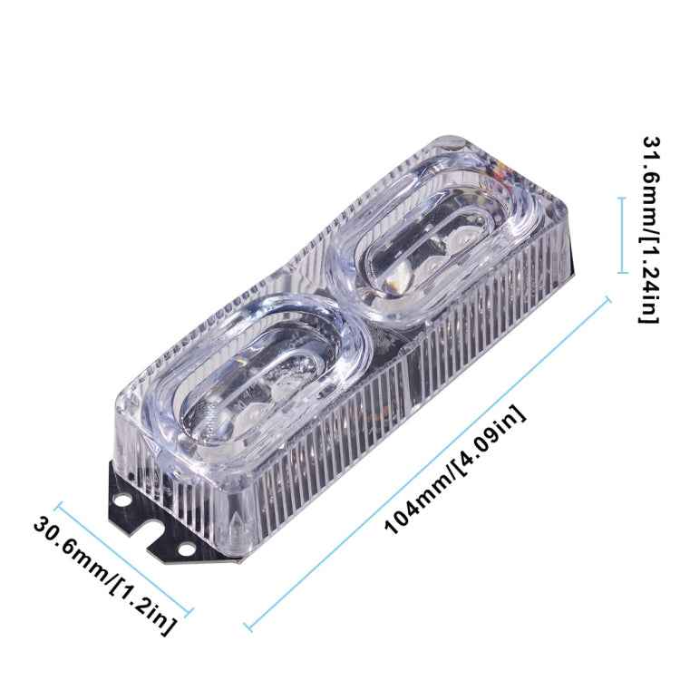 Motorcycle DC 9V-80V 2W Strobe Tail Light